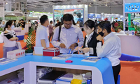 AQUATECH-CHINA-Exchange business cards with visiting customers