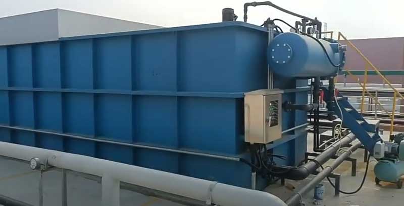 Live operation video-waste water pretreatment machine sludge sedimentation tank aquaculture settling tank