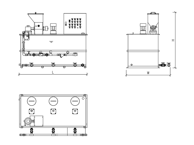 Automatic-dosing-system equipment specifications