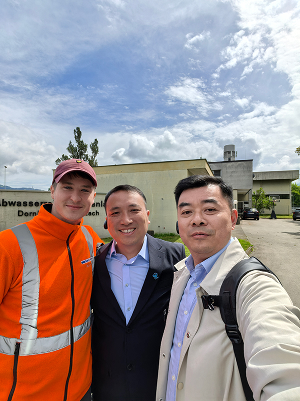Long-established Wastewater Treatment Plant Visit