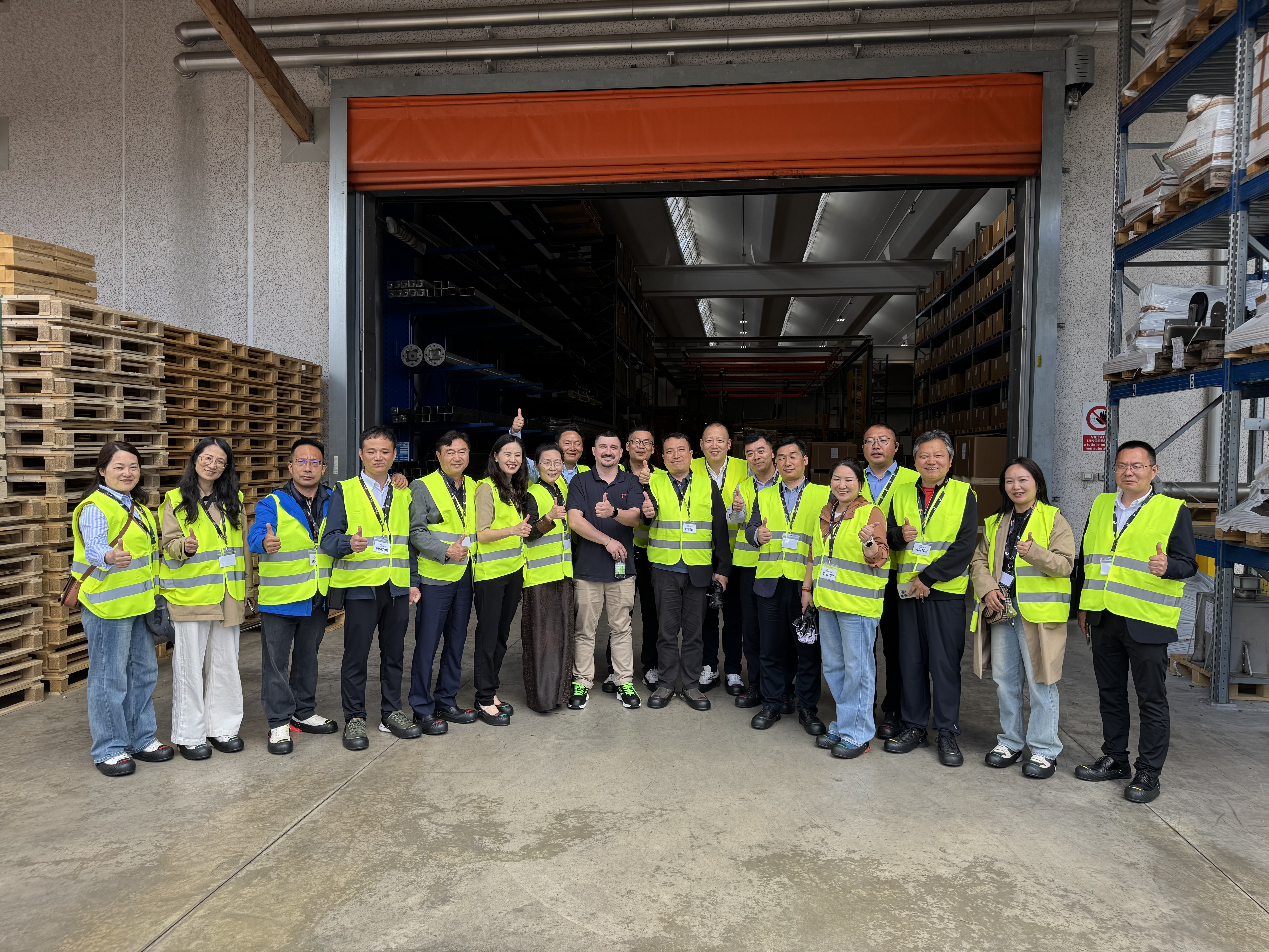 Yosun Environmental Joins Suzhou Environmental Protection Industry Association‘s European Study Tour: Visiting the Headquarters of CRI-MAN in Italy