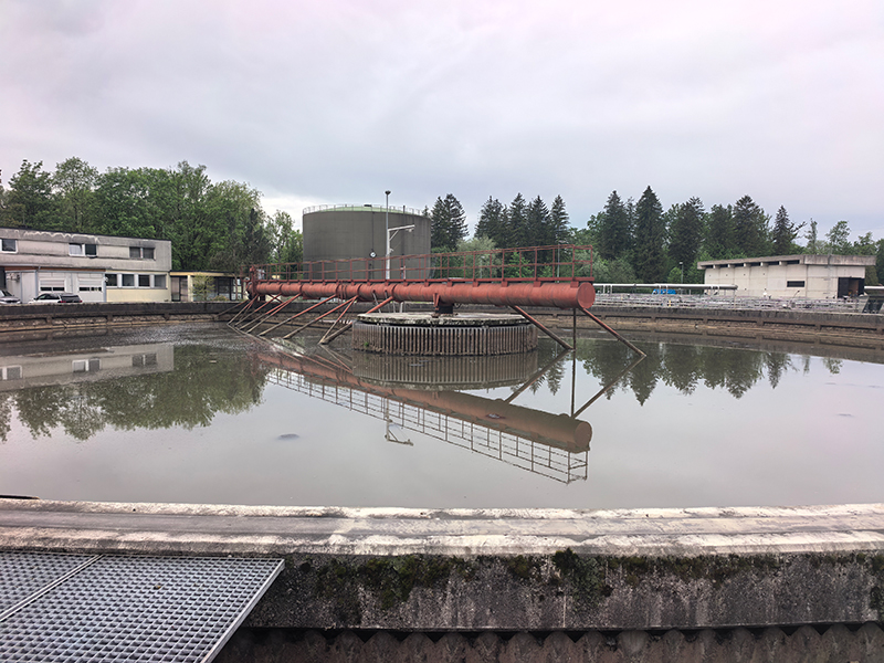 Long-established Wastewater Treatment Plant Visit