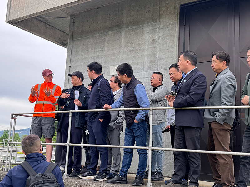 Long-established Wastewater Treatment Plant Visit
