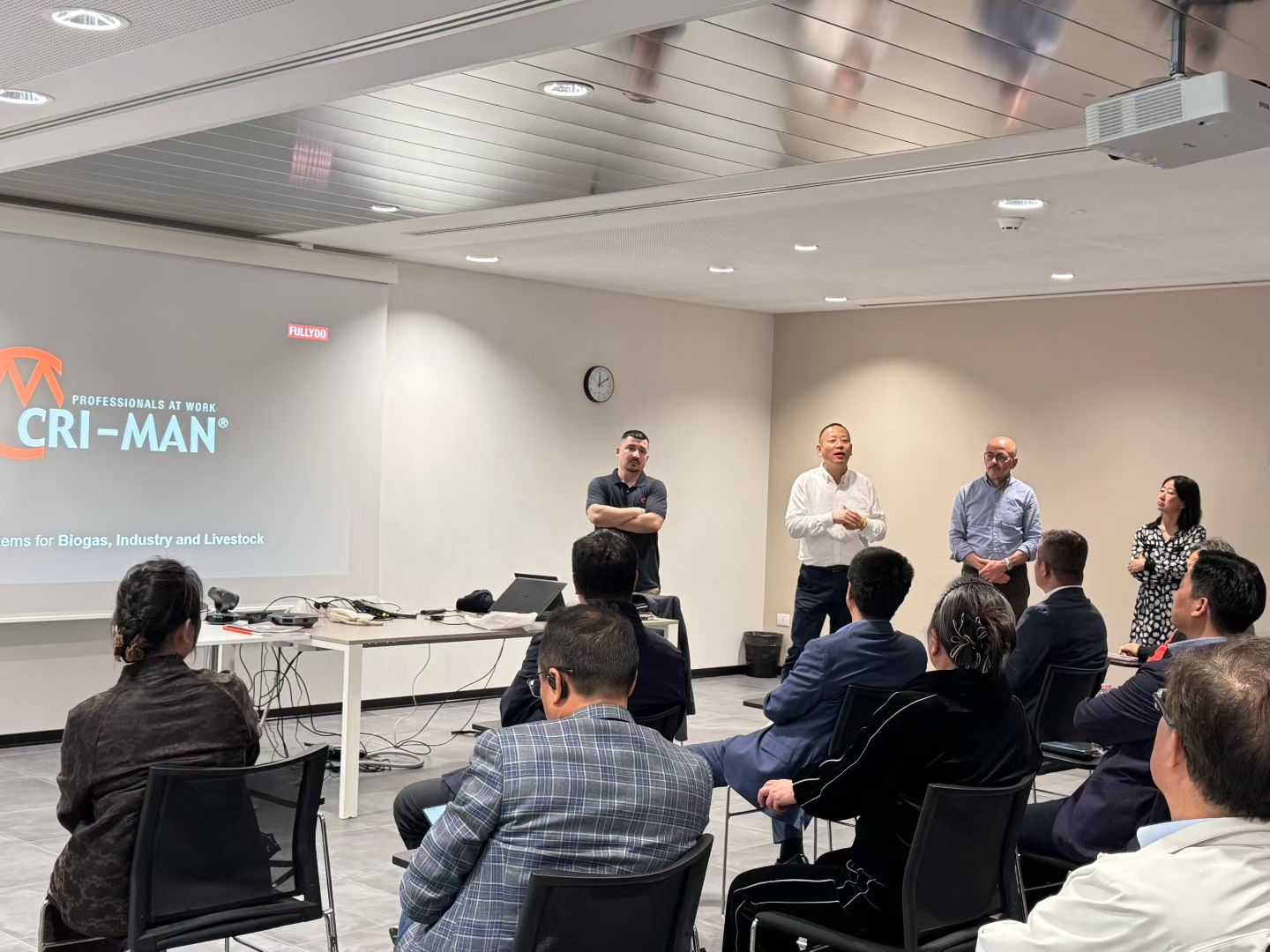 Yosun Environmental Joins Suzhou Environmental Protection Industry Association‘s European Study Tour: Visiting the Headquarters of CRI-MAN in Italy